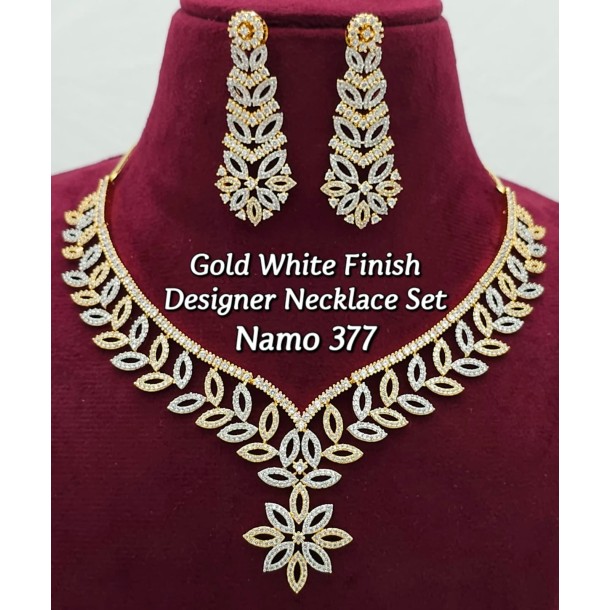 AAA Quality stone Designer full Necklace set