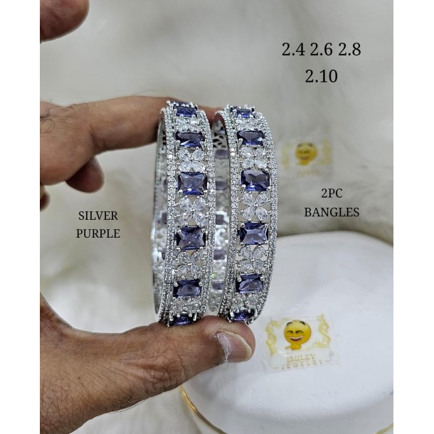 American diamond bangles 